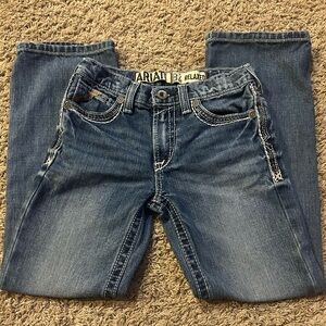 Ariat B4 Kids Relaxed Washed Blue Jeans